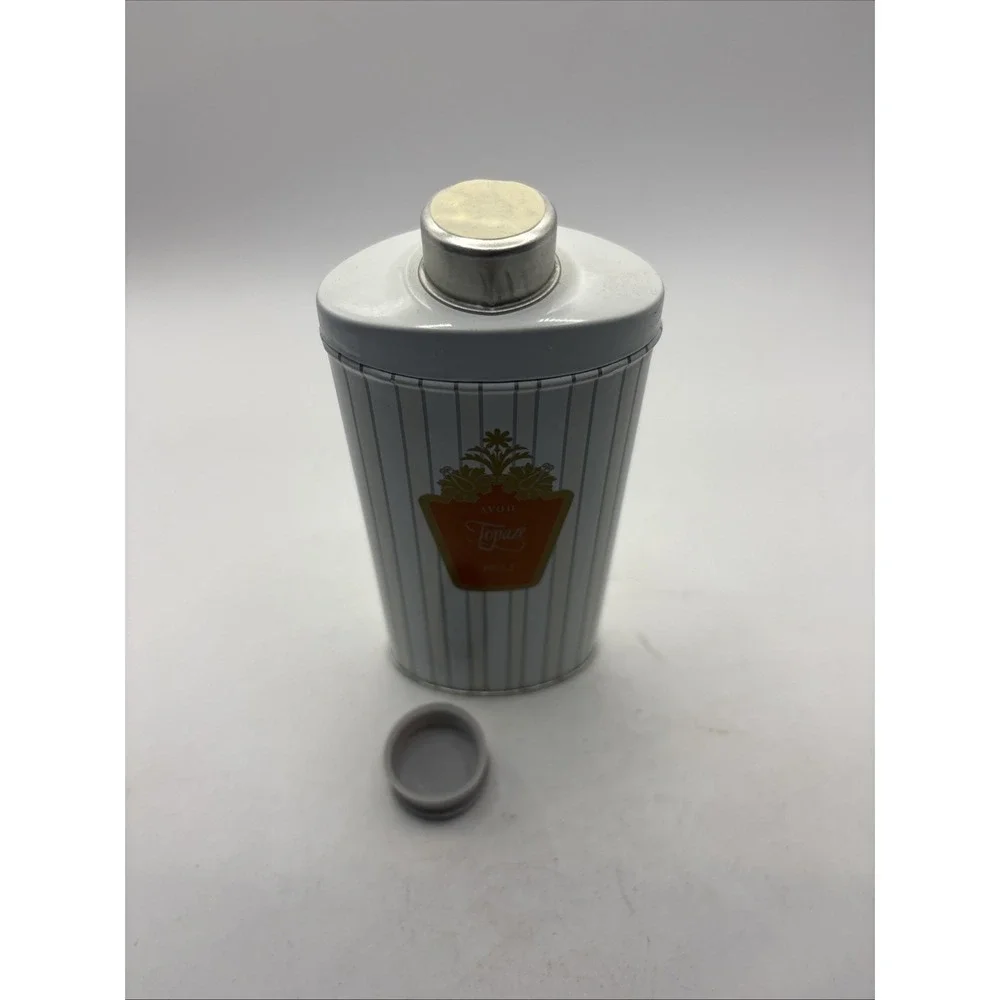 Vintage Avon Topaze Perfumed Body Talc 3.5 oz NOS  1996 Sealed
